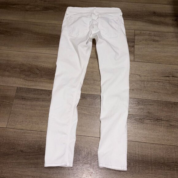 Rag & Bone The Dre Slim Boyfriend Jeans Size 25 White - Picture 4 of 14